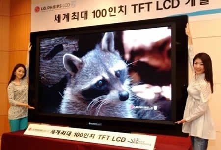 LG.Philips wraps off 100-Inch LCD LG.Philips wraps off 100-Inch LCD