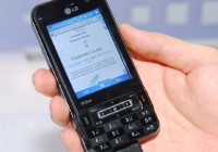 LG KC1 WiMAX PDA Phone