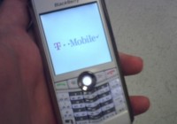 White BlackBerry Pearl