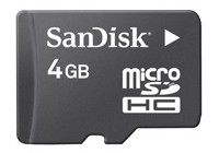 SanDisk 4GB microSD