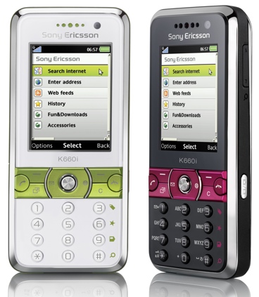 Sony Ericsson K660 phone