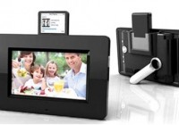 Mustek PF-i700 Photo Frame with iPod Dock