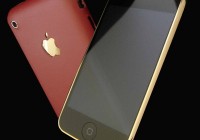 GoldStrikers-iPhone Nightfire Edition with 24ct Gold and Leather