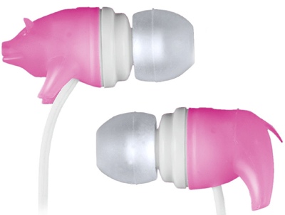 Earphones Earbuds on Pig Earphones  The Gh Erc Pig Is A Funny Product  One Of The Earbuds