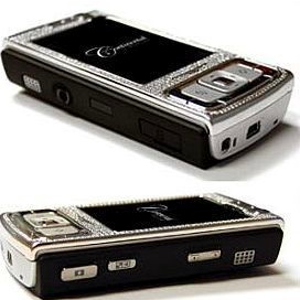 Continental Mobiles Nokia N95 Diamond Encrusted Luxury Phone