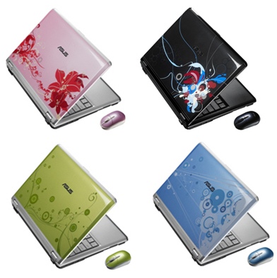 Asus Notebooks on Asus Introduces The New F6v Scented Notebooks And The Colorful F8vr