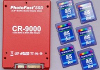 PhotoFast CR-9000 SDHC-to-SATA SSD Adapter