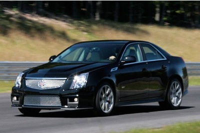 this is the 2009 cadillac cts v this new cadillac cts v is powered by 
