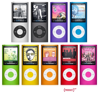 This iPod nano 4G is the thinnest iPod Apple 