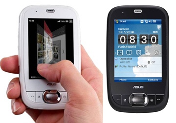 Asus P552w PDA phone with Glide UI