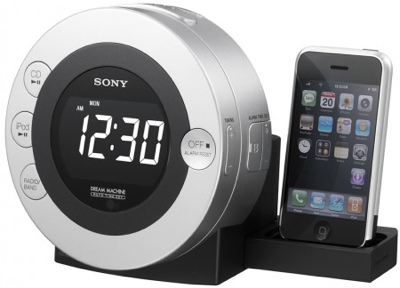 Ipod Docking Player on Sony Icf Cd3ip Ipod Iphone Dock  Alarm  Cd Player   Itech News Net