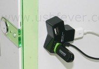 Magnetic 4-port USB hub