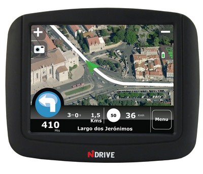 Free  Navigation on Ndrive Touch Gps Navigation Device