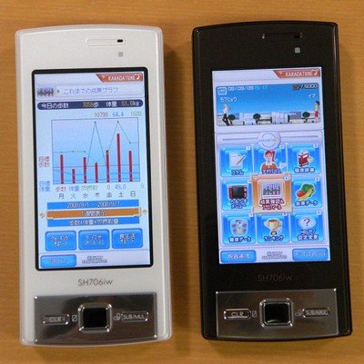 NTTDoCoMO Sharp SH706i Slider Phone