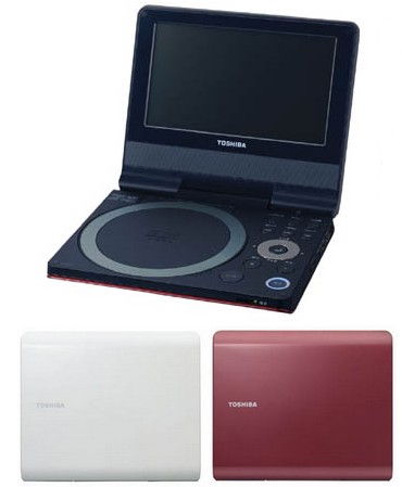Toshiba will launch in Japan its SD-P73SW its portable DVD player in 