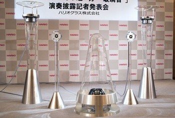 hario-harion-heat-resistant-glass-cone-speaker-set Hario Harion - Heat-resistant glass cone speaker set