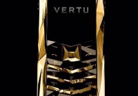Vertu Boucheron 150 Solid Gold Luxury Phone