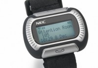 NEC M155 Messenger Watch Phone for healthcare and hospitality