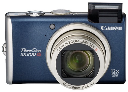 canon digital camera video on Canon PowerShot SX200 IS 12X Zoom Digital Camera | iTech News Net