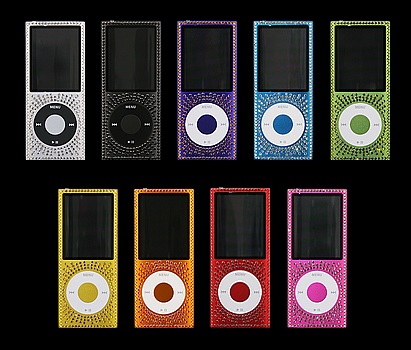 EJAF iPod nano Limited Edition with 250 Swarovski crystals