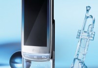 LG GD900 with transparent keypad