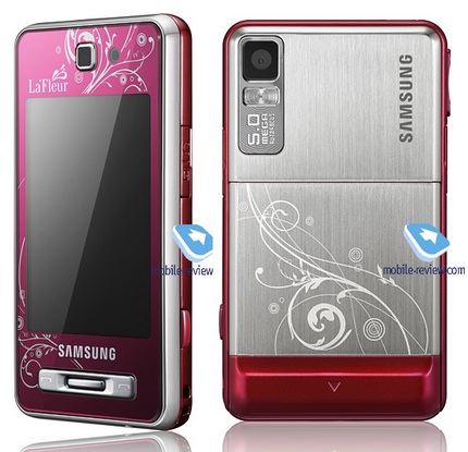 Samsung on Samsung F480 And D980 Duos Lafleur Edition For Valentine   S Day