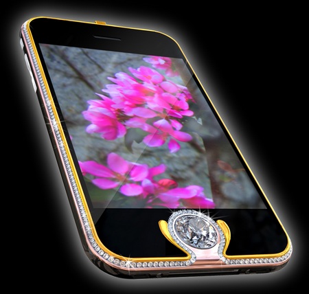 Apple iPhone 3G Kings Button - The Most Expensive iPhone Apple iPhone 3G Kings Button - The Most Expensive iPhone