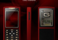 Gresso Avantgarde Skeleton Lady Diamond Luxury Phone