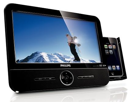 Ipod Dock  Playerpage5 on Philips Dcp951 37 Portable Dvd Player With Ipod Dock   Itech News Net