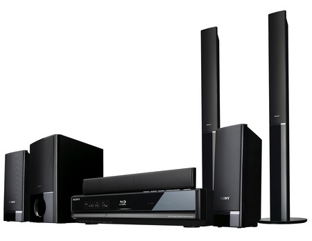 Home Theater Sony Blue  on Sony Bdv E300 And Bdv E500w Blu Ray Home Theater Systems   Itech News