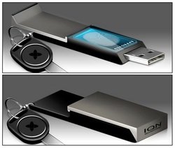 Ennova OLED Biometric USB Flash Drive