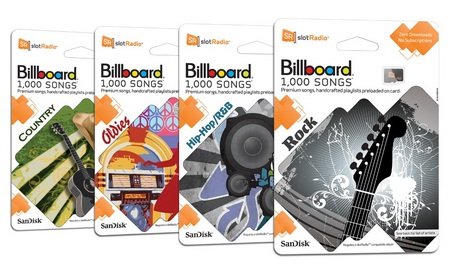SanDisk intros four new slotRadio cards SanDisk intros four new slotRadio cards