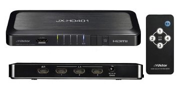 Victor JVC JX-HD401 HDMI Hub Victor JVC JX-HD401 HDMI Hub