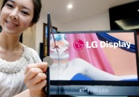 LG shows 5.9mm World’s Thinnest LCD TV Panel
