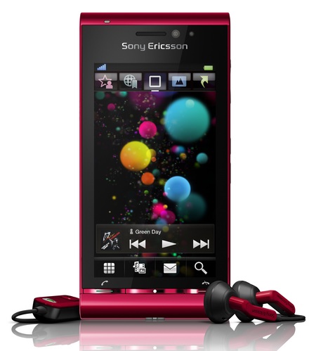 Sony Ericsson Satio 12 Megapixel Phone bordeaux