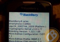 BlackBerry Aries CMDA Smartphone