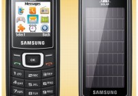 Samsung E1107 Crest Solar Mobile Phone