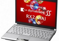 Toshiba dynabook SS RX2-WAJ with 512GB SSD and WiMAX