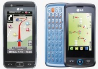 LG GW520 and GT505 Social Phones
