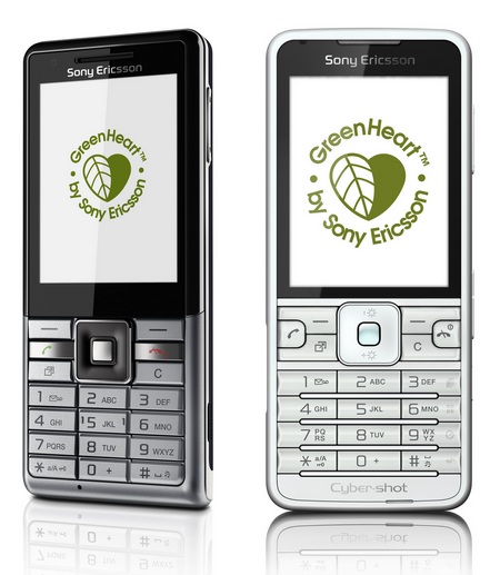 Sony Ericsson C901 GreenHeart and Naite Eco Phones Sony Ericsson C901 GreenHeart and Naite Eco Phones