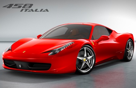 Ferrari announced the new 458 Italia sportscar replacing the F430