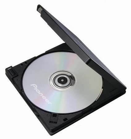 Pioneer DVR-XD09 Ultra Lightweight External DVD Burner
