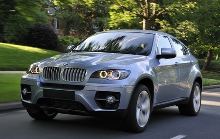 The 2010 BMW ActiveHybrid X6 is boosted by a 400 hp twin-turbocharged V8 