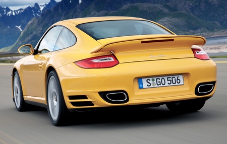 2010 Porsche 911 Turbo. 2010 Porsche 911 Turbo back