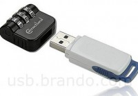 3 Digits Combination Secure USB Flash Drive