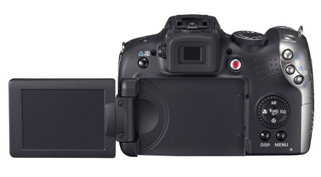 Canon PowerShot SX120 IS 10x Zoom Camera Back Canon PowerShot SX120 IS 10x zoom camera back