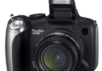 Canon PowerShot SX20 IS 20x zoom camera front