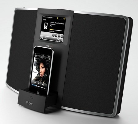 Revo IKON Digital Radio iPod iPhone dock with ipod touch