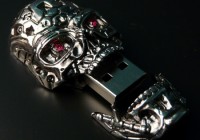 Solid Alliance Terminator 4 T-600 Skull USB Drive jaw remove