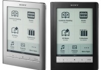 Sony PRS-600 Reader Touch Edition silver and black
